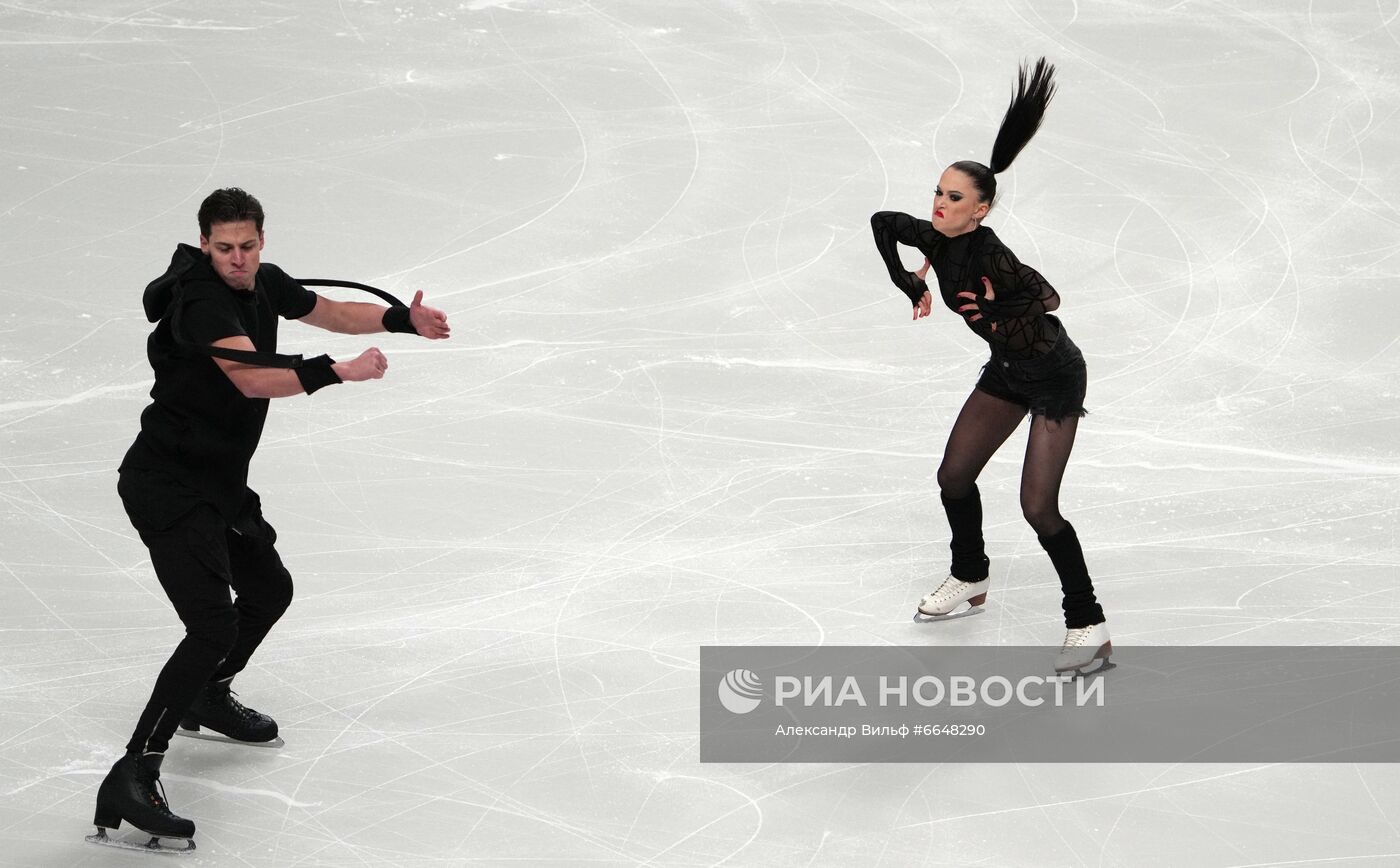 Фигурное катание. Контрольные прокаты. Танцы. Ритмический танец