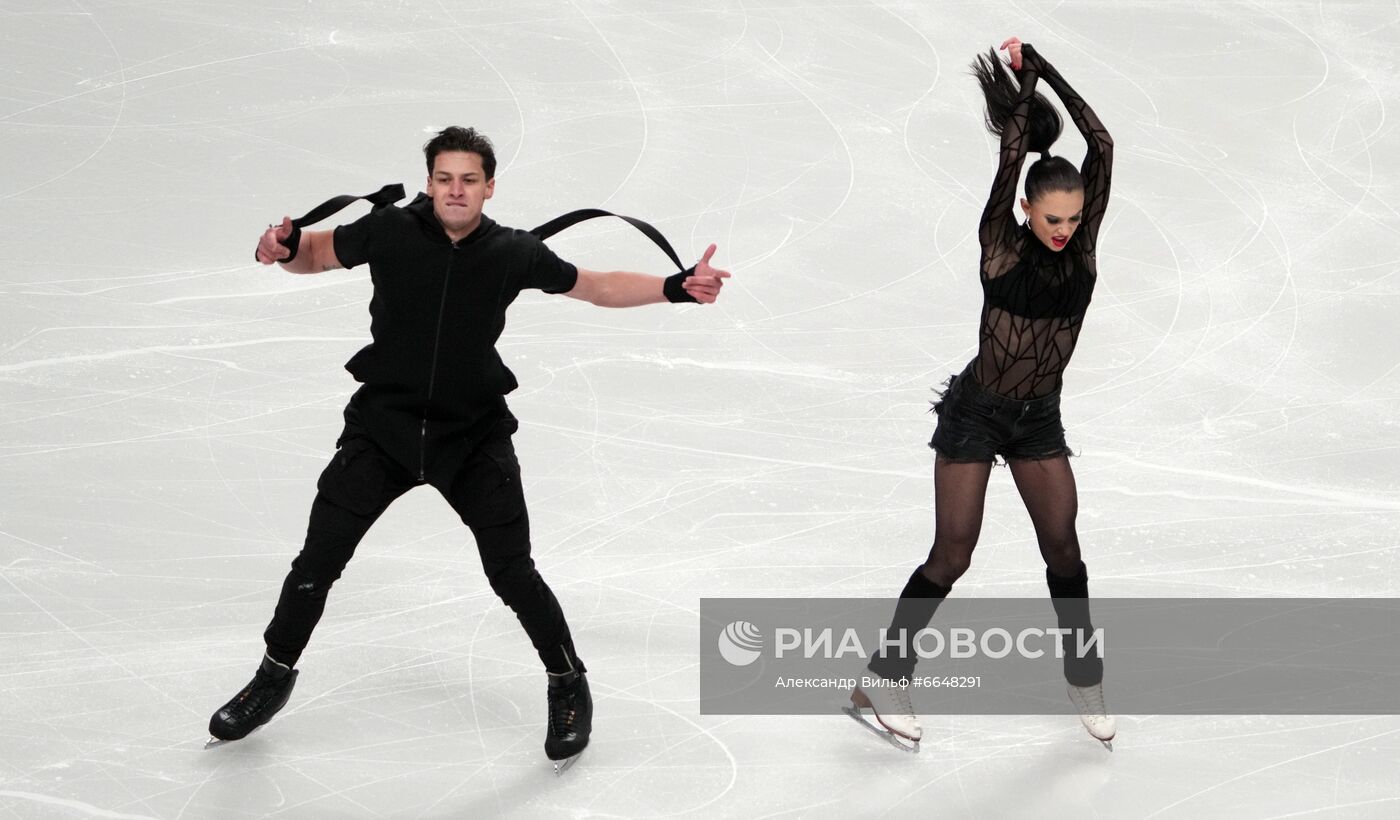 Фигурное катание. Контрольные прокаты. Танцы. Ритмический танец