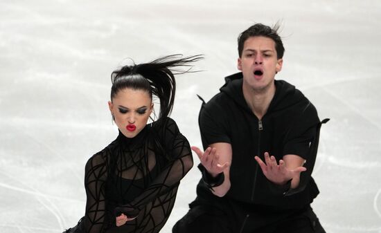 Фигурное катание. Контрольные прокаты. Танцы. Ритмический танец