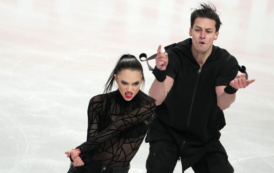 Фигурное катание. Контрольные прокаты. Танцы. Ритмический танец