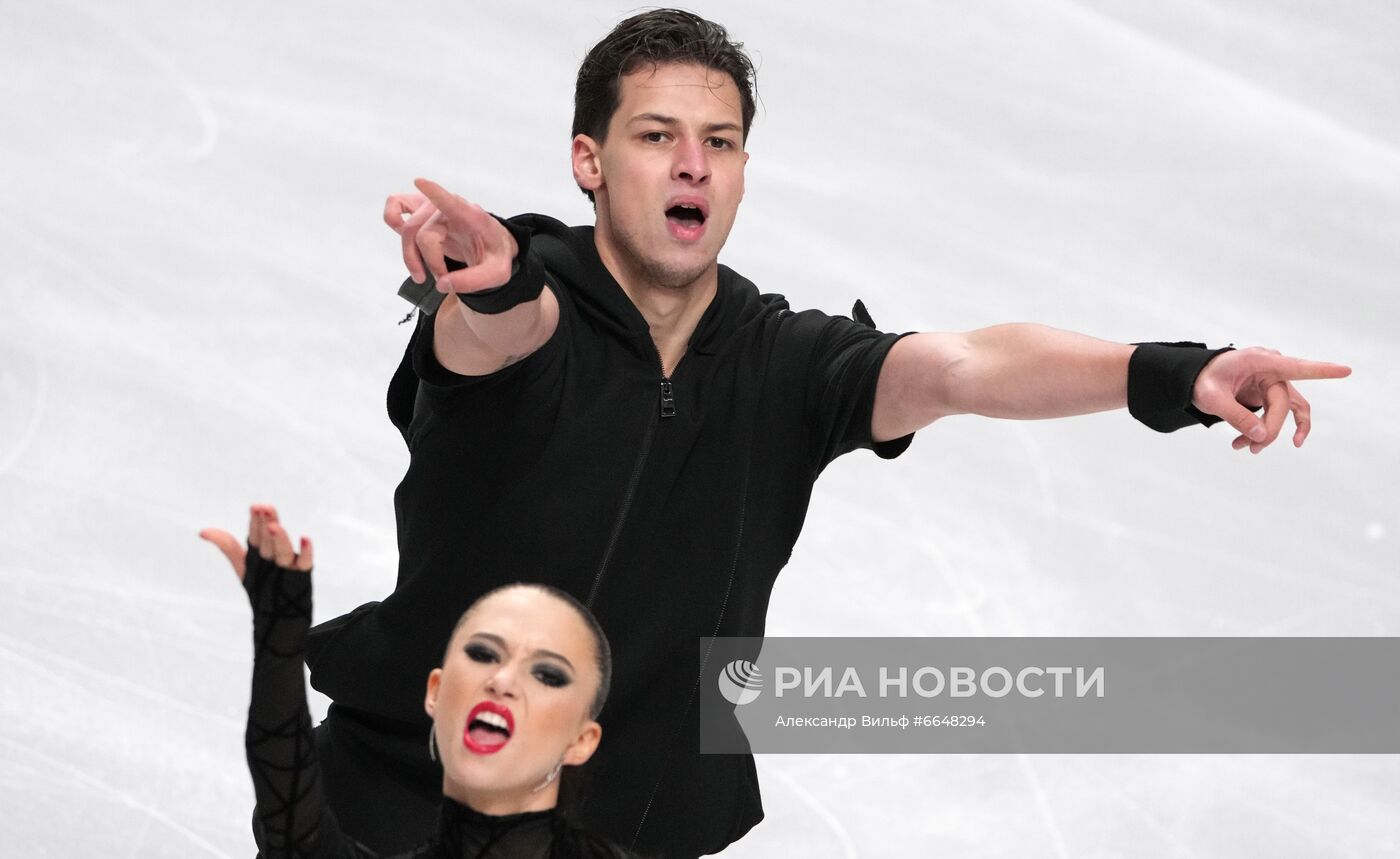 Фигурное катание. Контрольные прокаты. Танцы. Ритмический танец