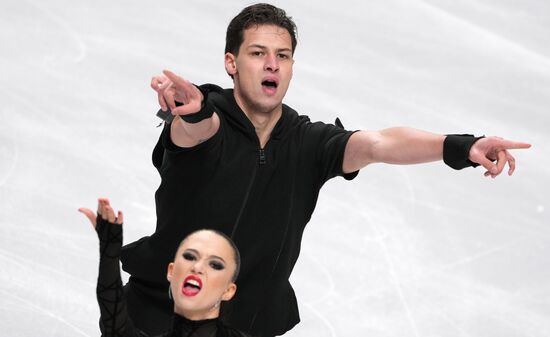 Фигурное катание. Контрольные прокаты. Танцы. Ритмический танец