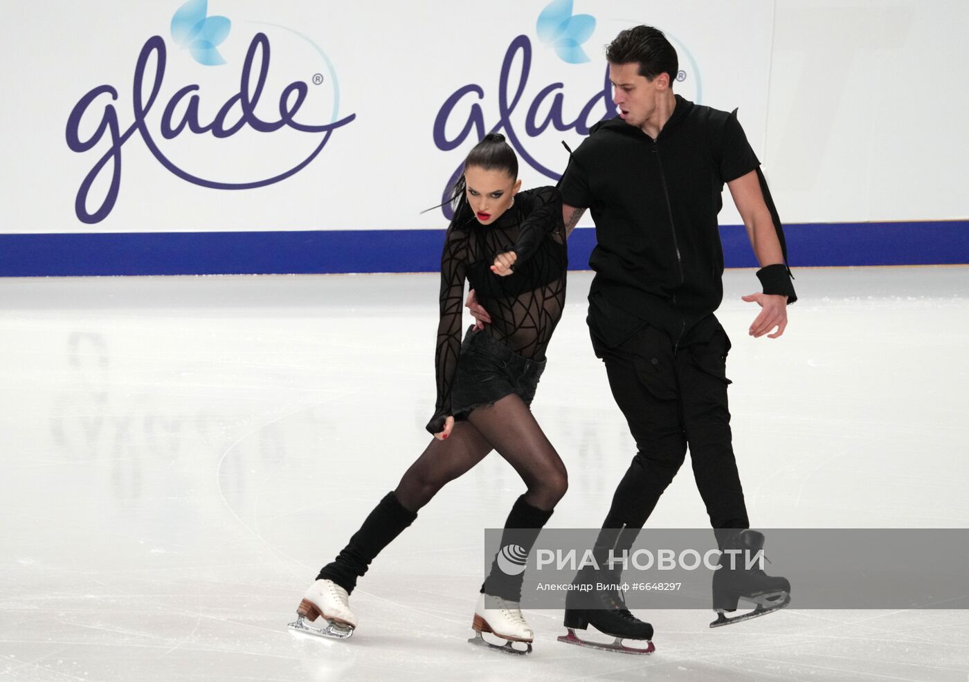 Фигурное катание. Контрольные прокаты. Танцы. Ритмический танец