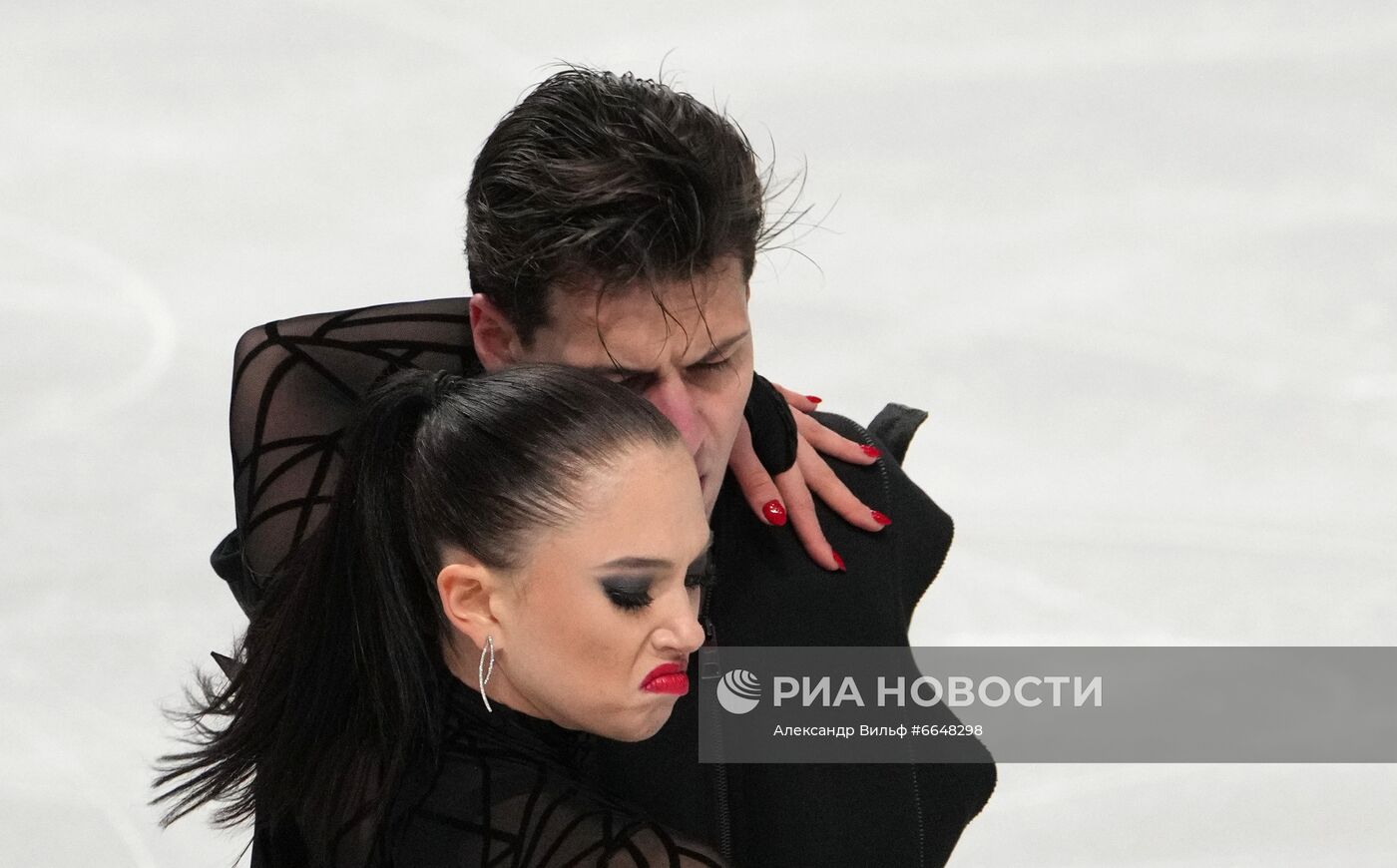 Фигурное катание. Контрольные прокаты. Танцы. Ритмический танец