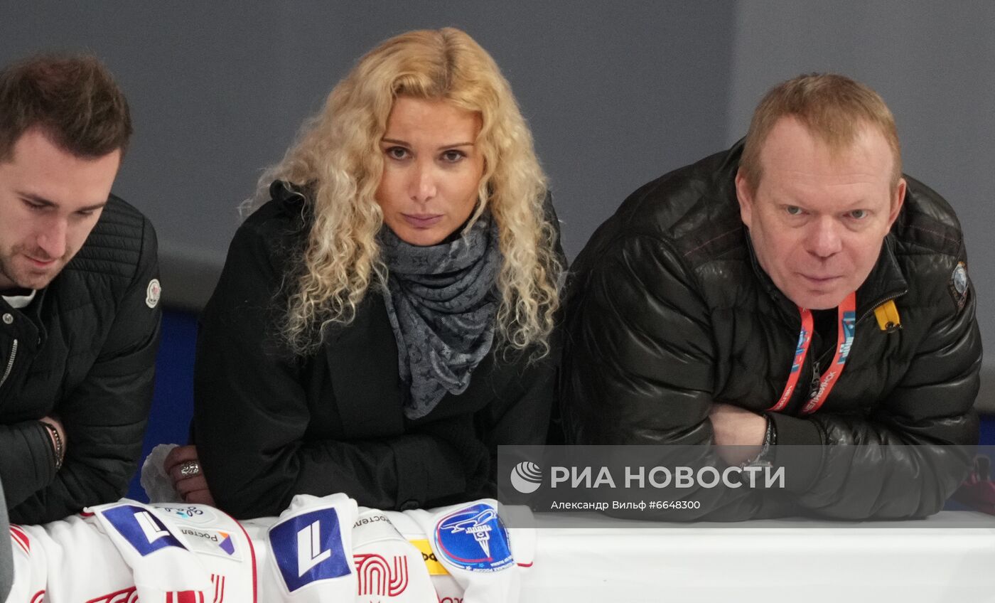 Фигурное катание. Контрольные прокаты. Танцы. Ритмический танец