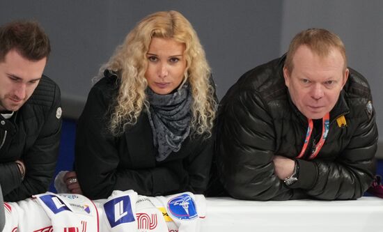 Фигурное катание. Контрольные прокаты. Танцы. Ритмический танец