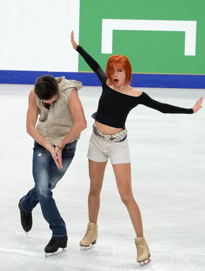 Фигурное катание. Контрольные прокаты. Танцы. Ритмический танец