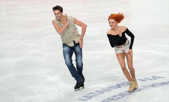 Фигурное катание. Контрольные прокаты. Танцы. Ритмический танец