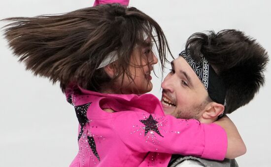 Фигурное катание. Контрольные прокаты. Танцы. Ритмический танец