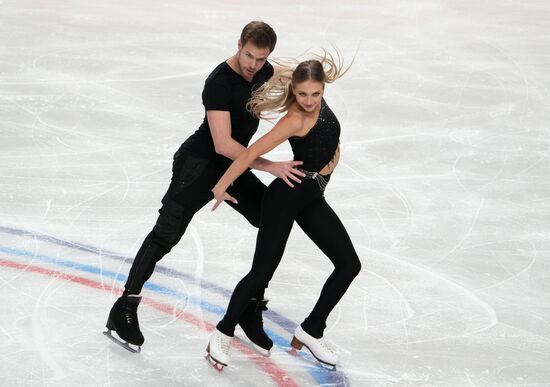 Фигурное катание. Контрольные прокаты. Танцы. Ритмический танец