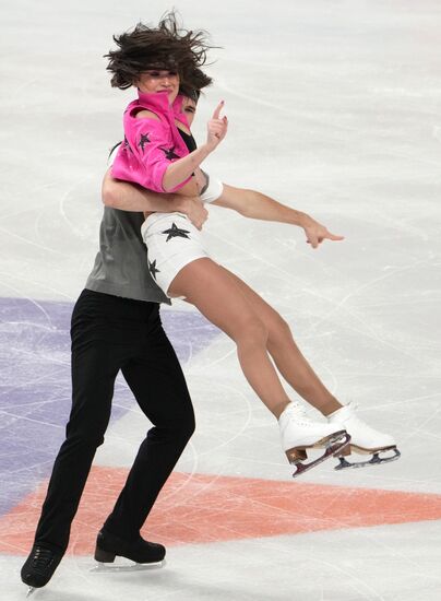 Фигурное катание. Контрольные прокаты. Танцы. Ритмический танец