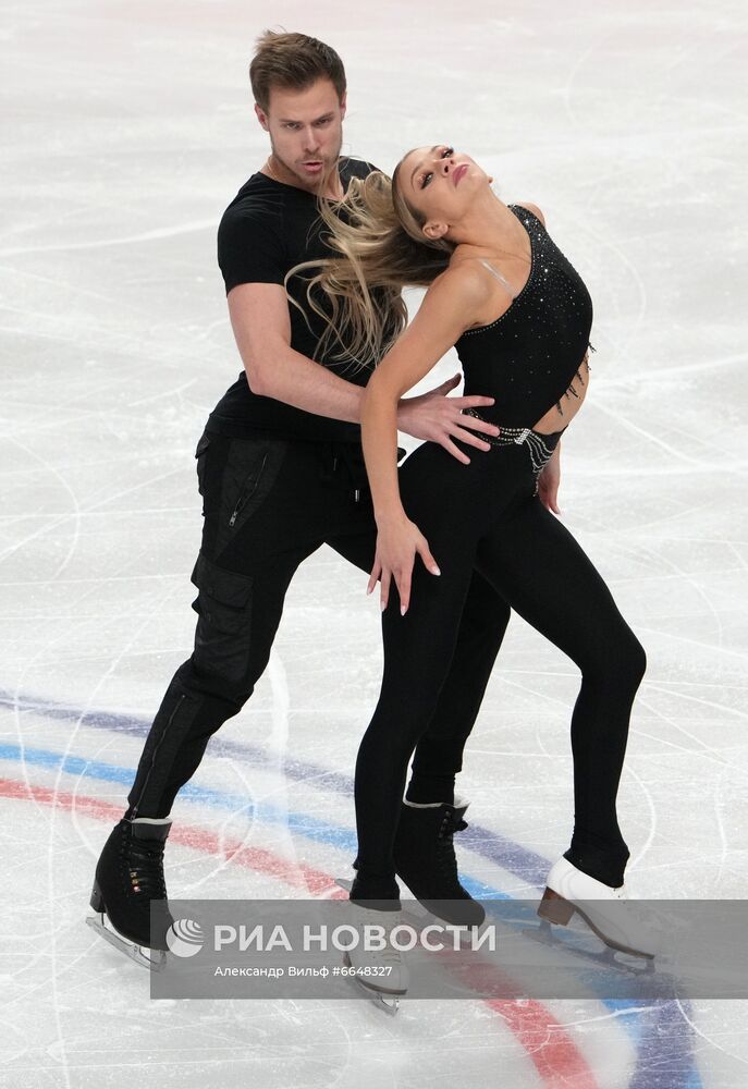 Фигурное катание. Контрольные прокаты. Танцы. Ритмический танец