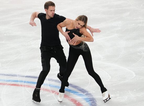 Фигурное катание. Контрольные прокаты. Танцы. Ритмический танец