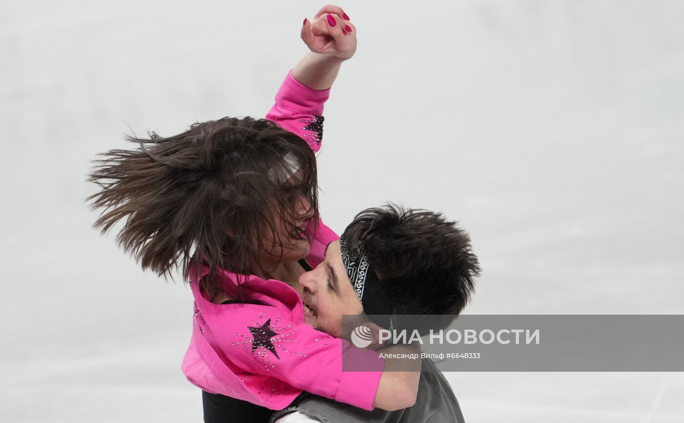 Фигурное катание. Контрольные прокаты. Танцы. Ритмический танец