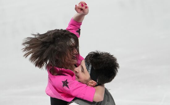 Фигурное катание. Контрольные прокаты. Танцы. Ритмический танец