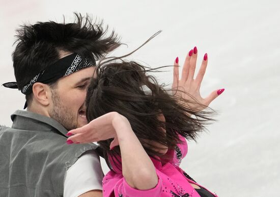 Фигурное катание. Контрольные прокаты. Танцы. Ритмический танец