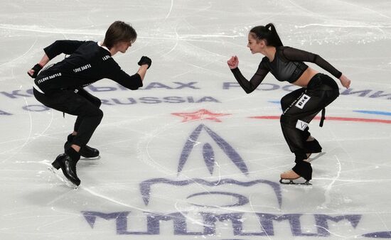 Фигурное катание. Контрольные прокаты. Танцы. Ритмический танец