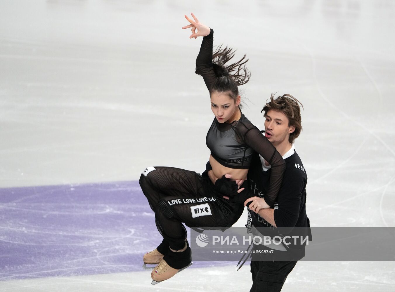 Фигурное катание. Контрольные прокаты. Танцы. Ритмический танец