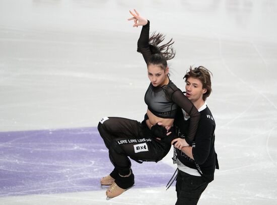 Фигурное катание. Контрольные прокаты. Танцы. Ритмический танец