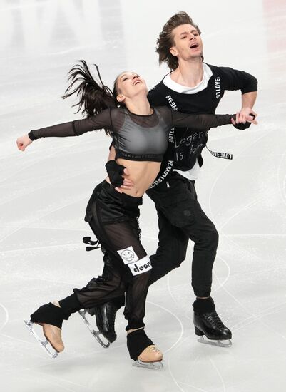 Фигурное катание. Контрольные прокаты. Танцы. Ритмический танец