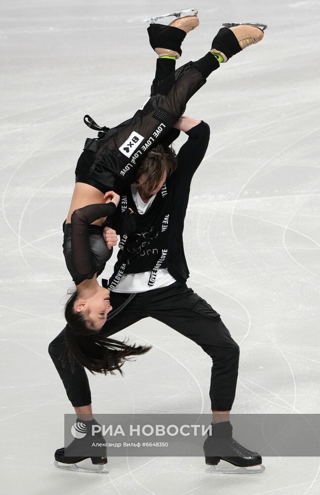 Фигурное катание. Контрольные прокаты. Танцы. Ритмический танец