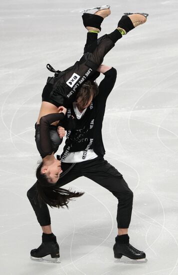 Фигурное катание. Контрольные прокаты. Танцы. Ритмический танец