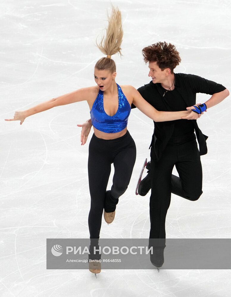 Фигурное катание. Контрольные прокаты. Танцы. Ритмический танец