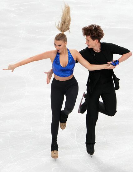 Фигурное катание. Контрольные прокаты. Танцы. Ритмический танец