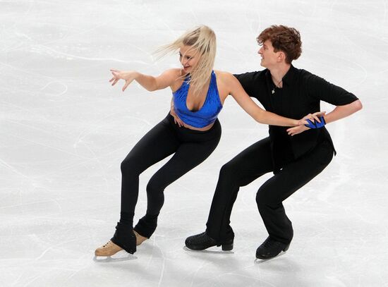 Фигурное катание. Контрольные прокаты. Танцы. Ритмический танец