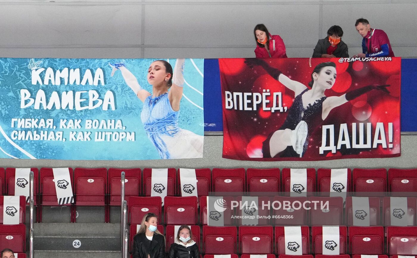 Фигурное катание. Контрольные прокаты. Танцы. Ритмический танец