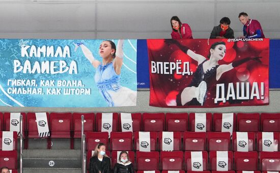 Фигурное катание. Контрольные прокаты. Танцы. Ритмический танец