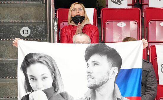 Фигурное катание. Контрольные прокаты. Танцы. Ритмический танец