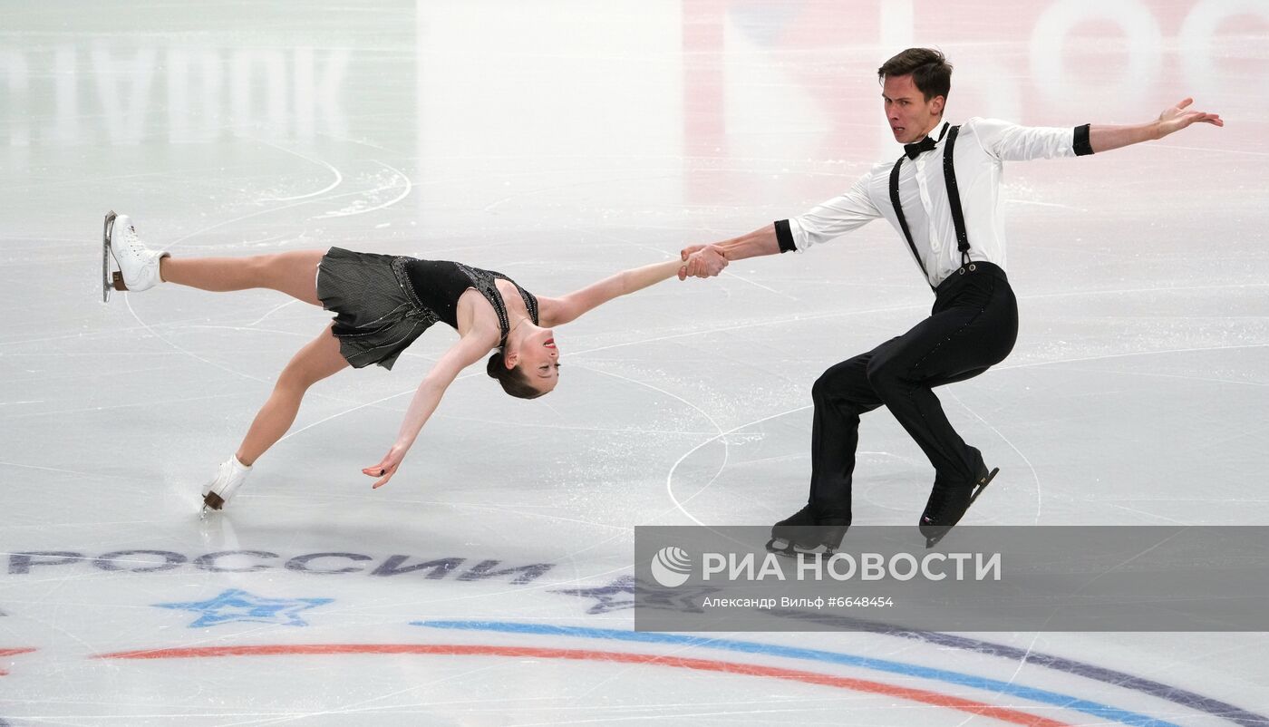 Фигурное катание. Контрольные прокаты. Пары. Короткая программа