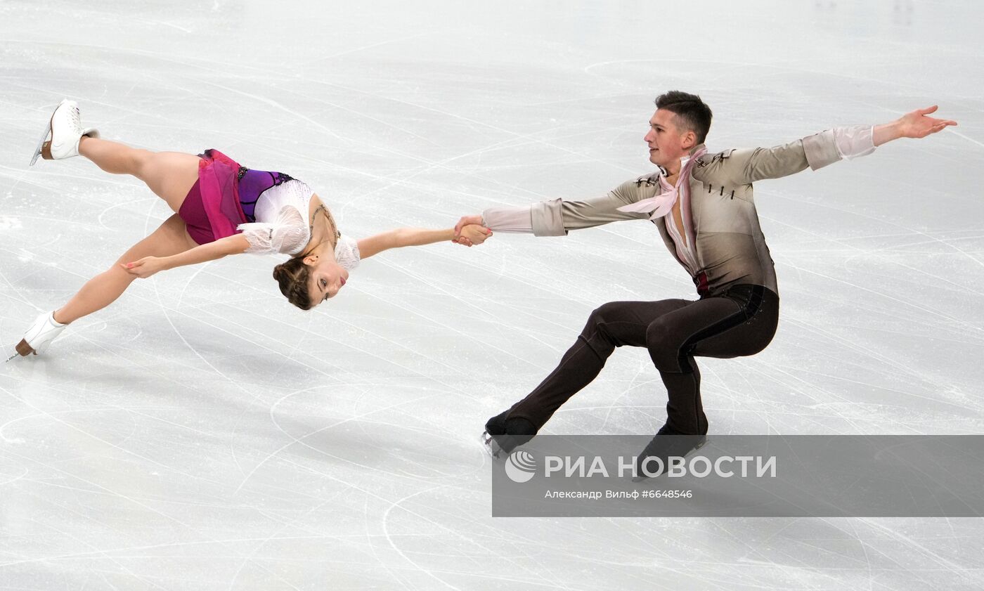 Фигурное катание. Контрольные прокаты. Пары. Короткая программа