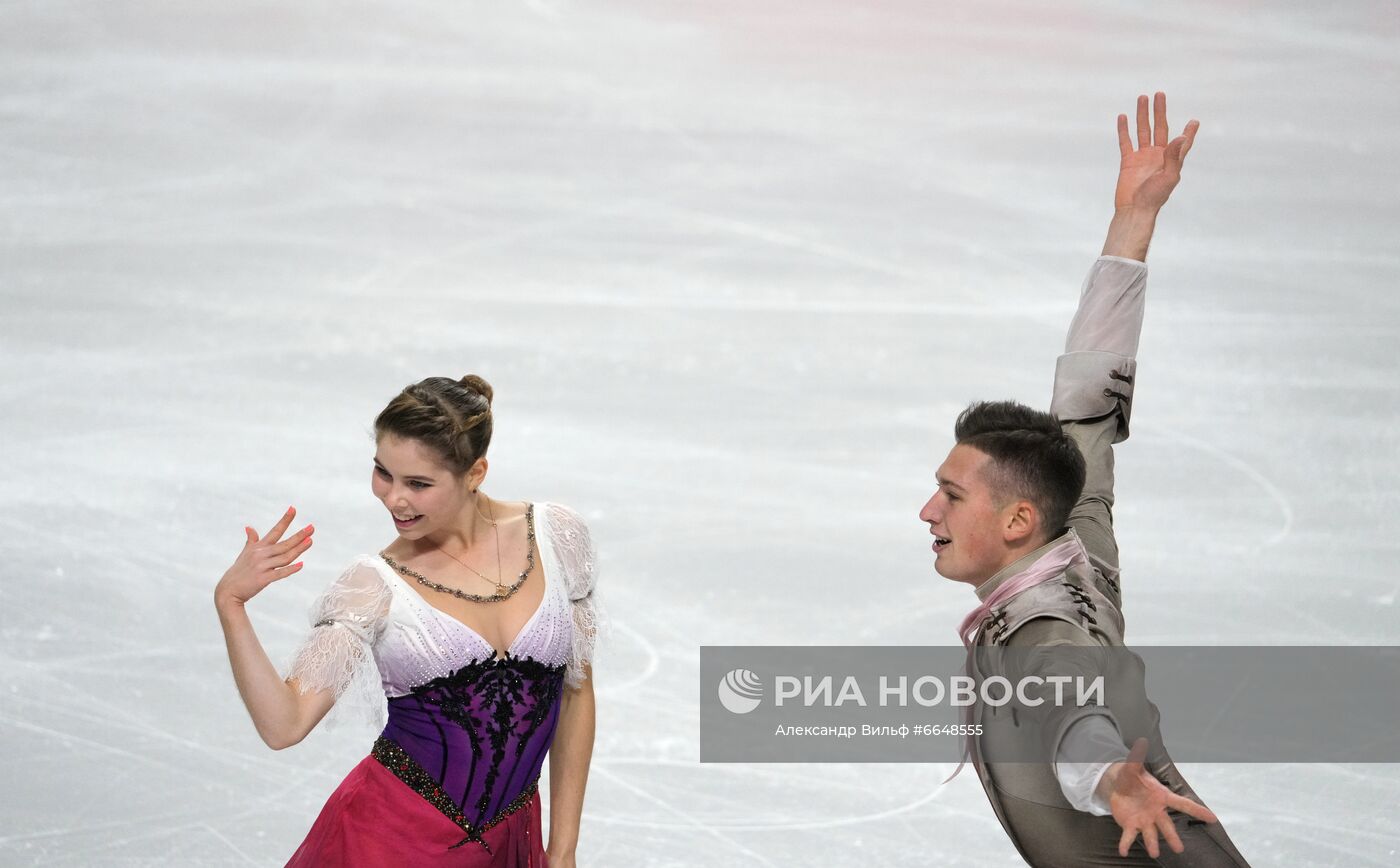 Фигурное катание. Контрольные прокаты. Пары. Короткая программа