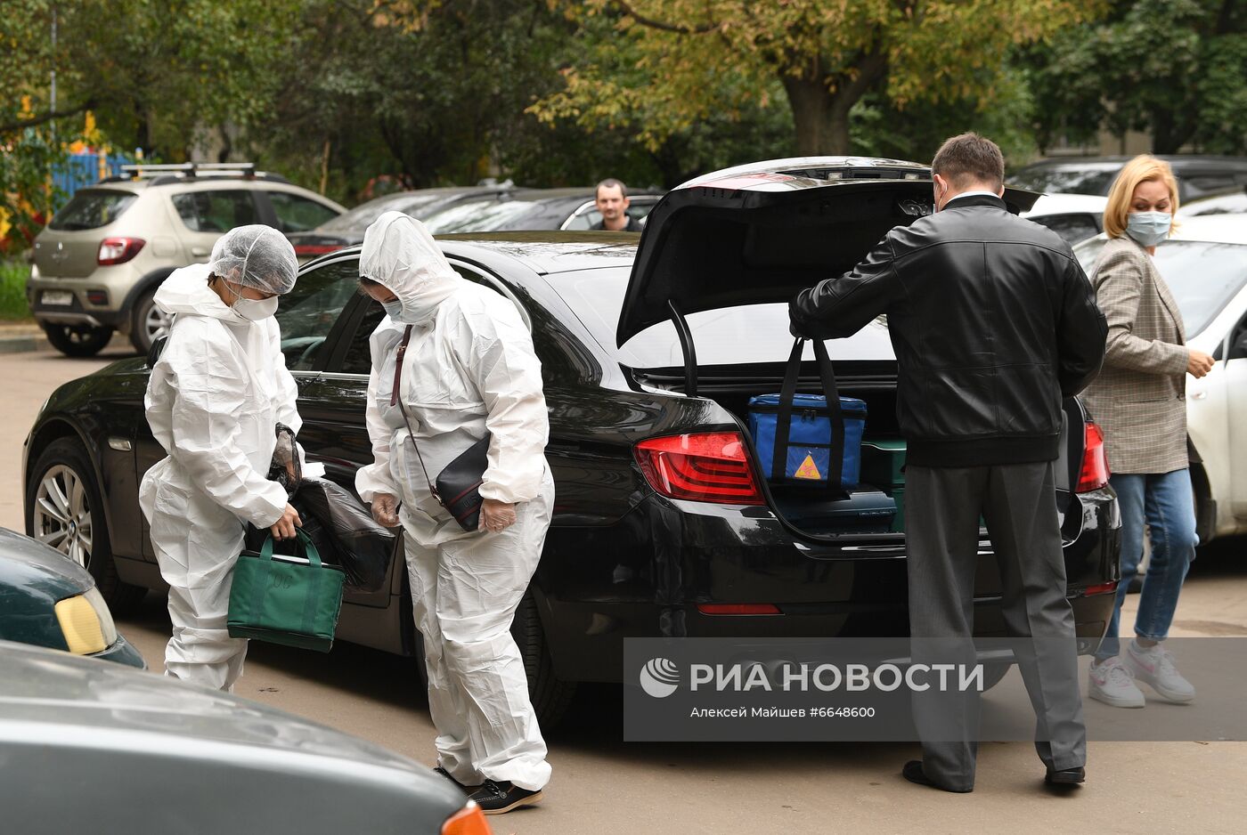 Ситуация у дома на Совхозной улице в Москве