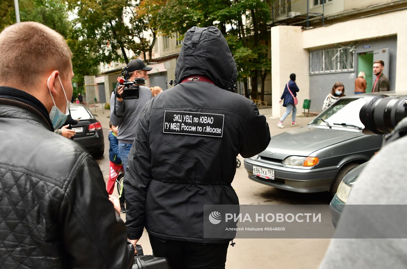 Ситуация у дома на Совхозной улице в Москве