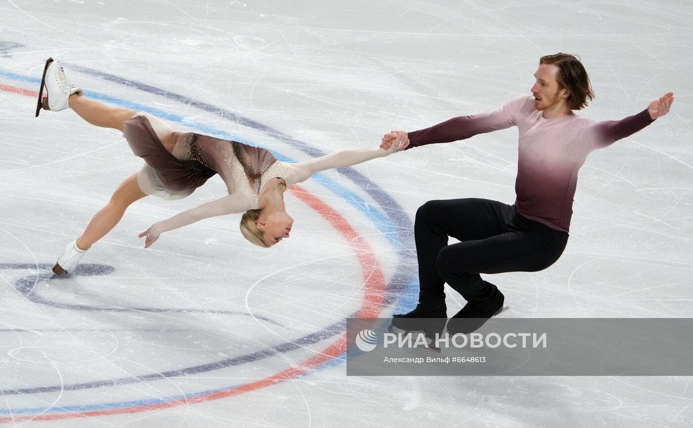 Фигурное катание. Контрольные прокаты. Пары. Короткая программа