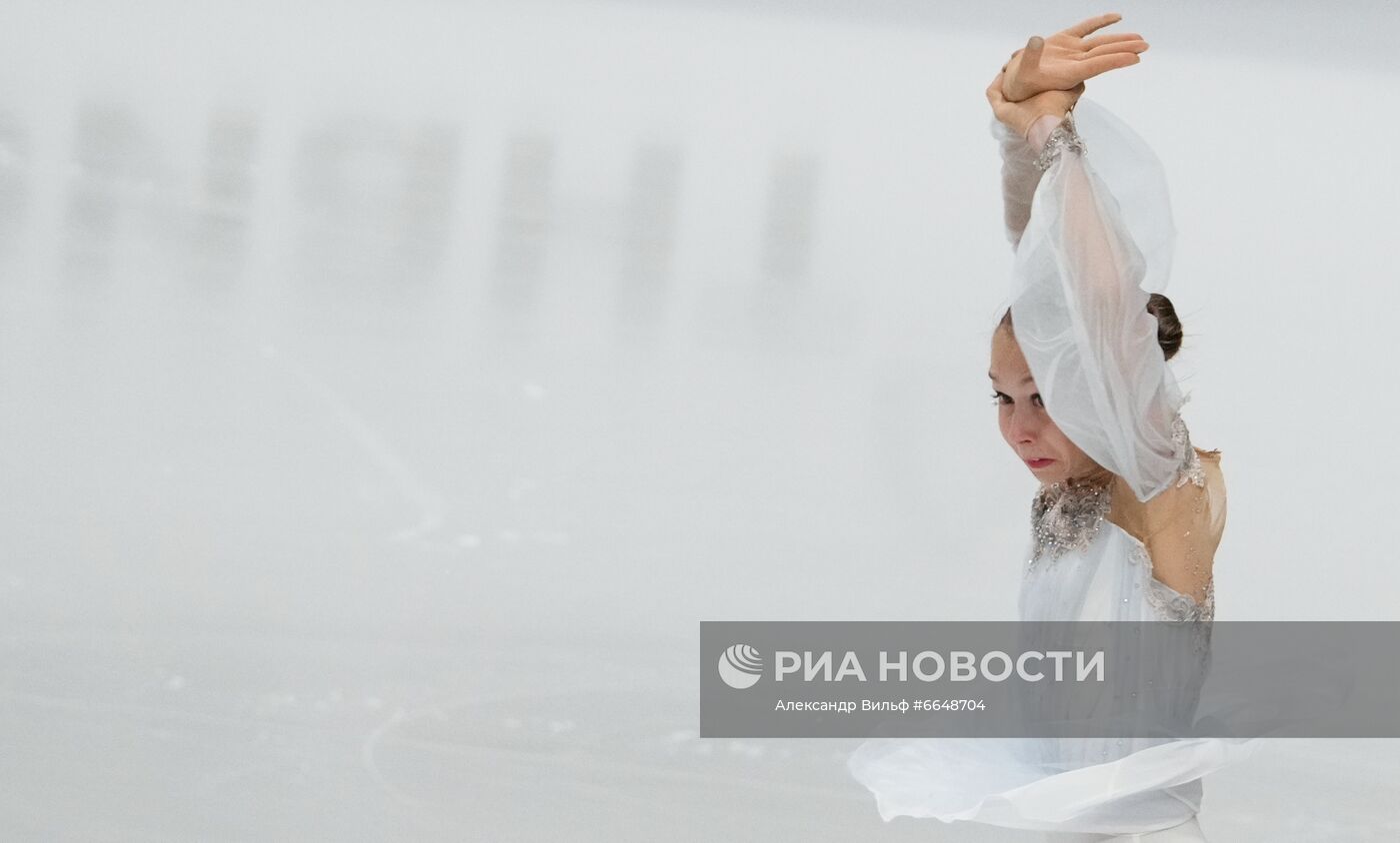 Фигурное катание. Контрольные прокаты. Женщины. Короткая программа