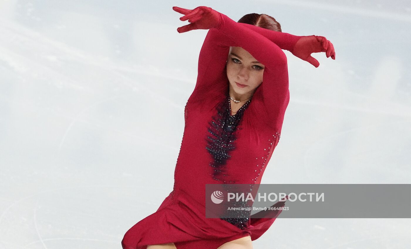 Фигурное катание. Контрольные прокаты. Женщины. Короткая программа