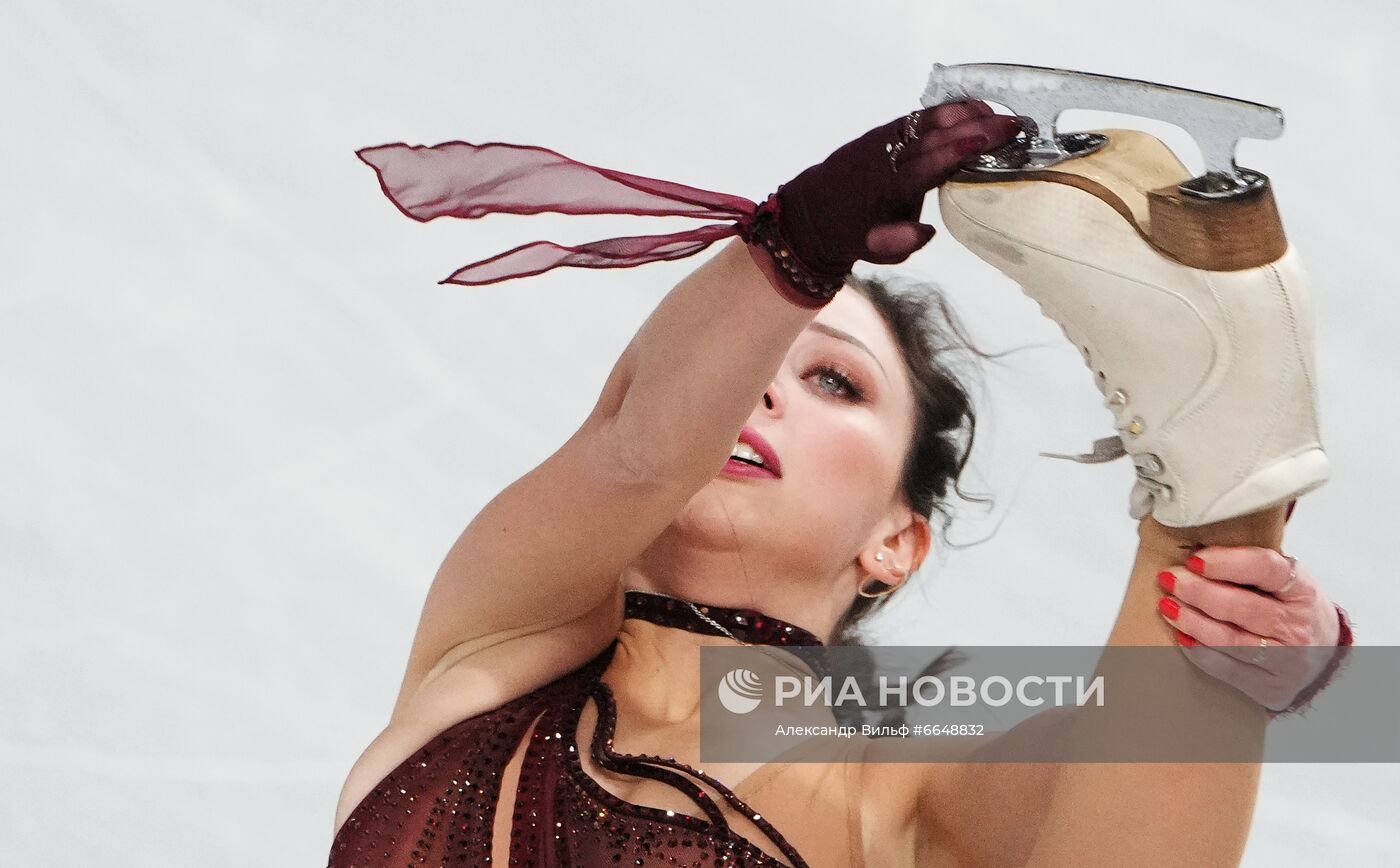 Фигурное катание. Контрольные прокаты. Женщины. Короткая программа