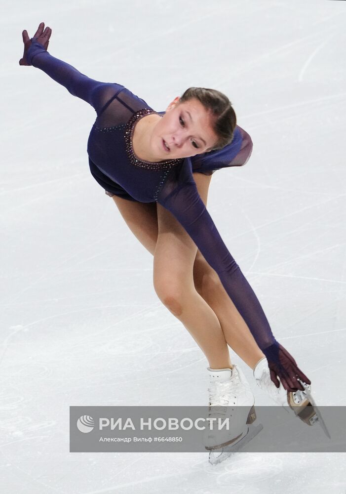 Фигурное катание. Контрольные прокаты. Женщины. Короткая программа