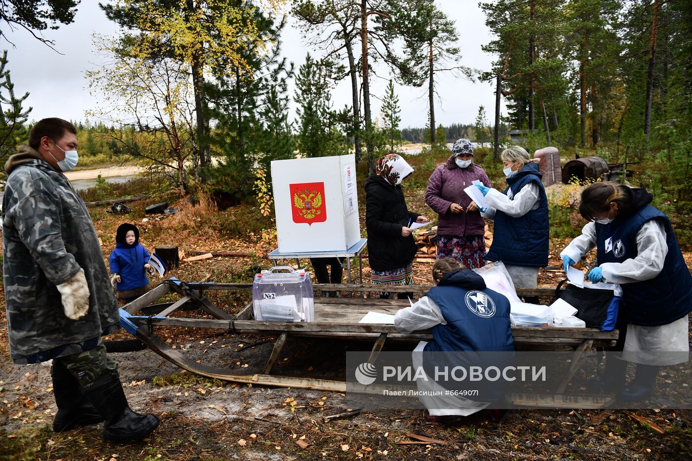 Досрочное голосование на выборах Госдумы в регионах России