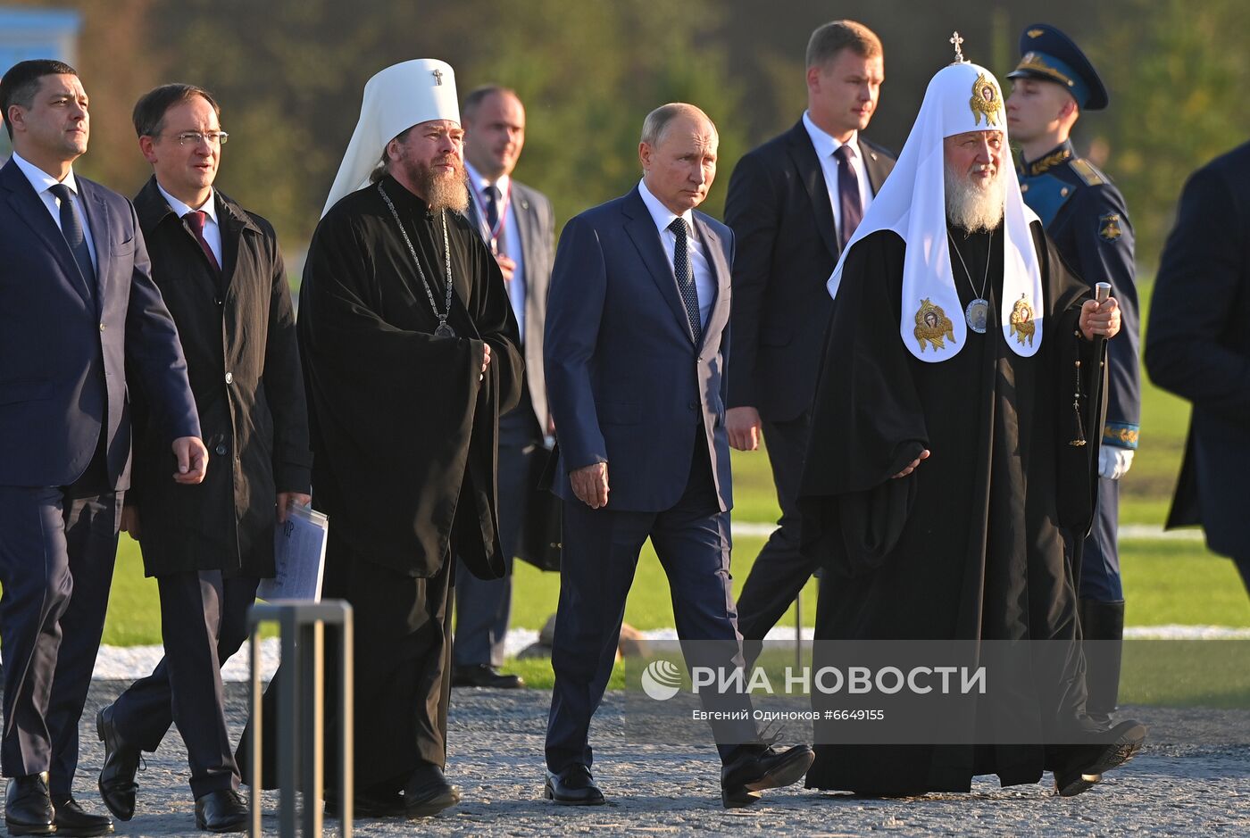 Рабочая поездка президента РФ В. Путина в Псковскую область