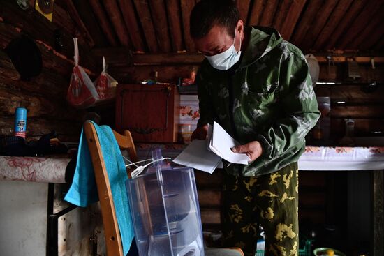 Досрочное голосование на выборах Госдумы в регионах России