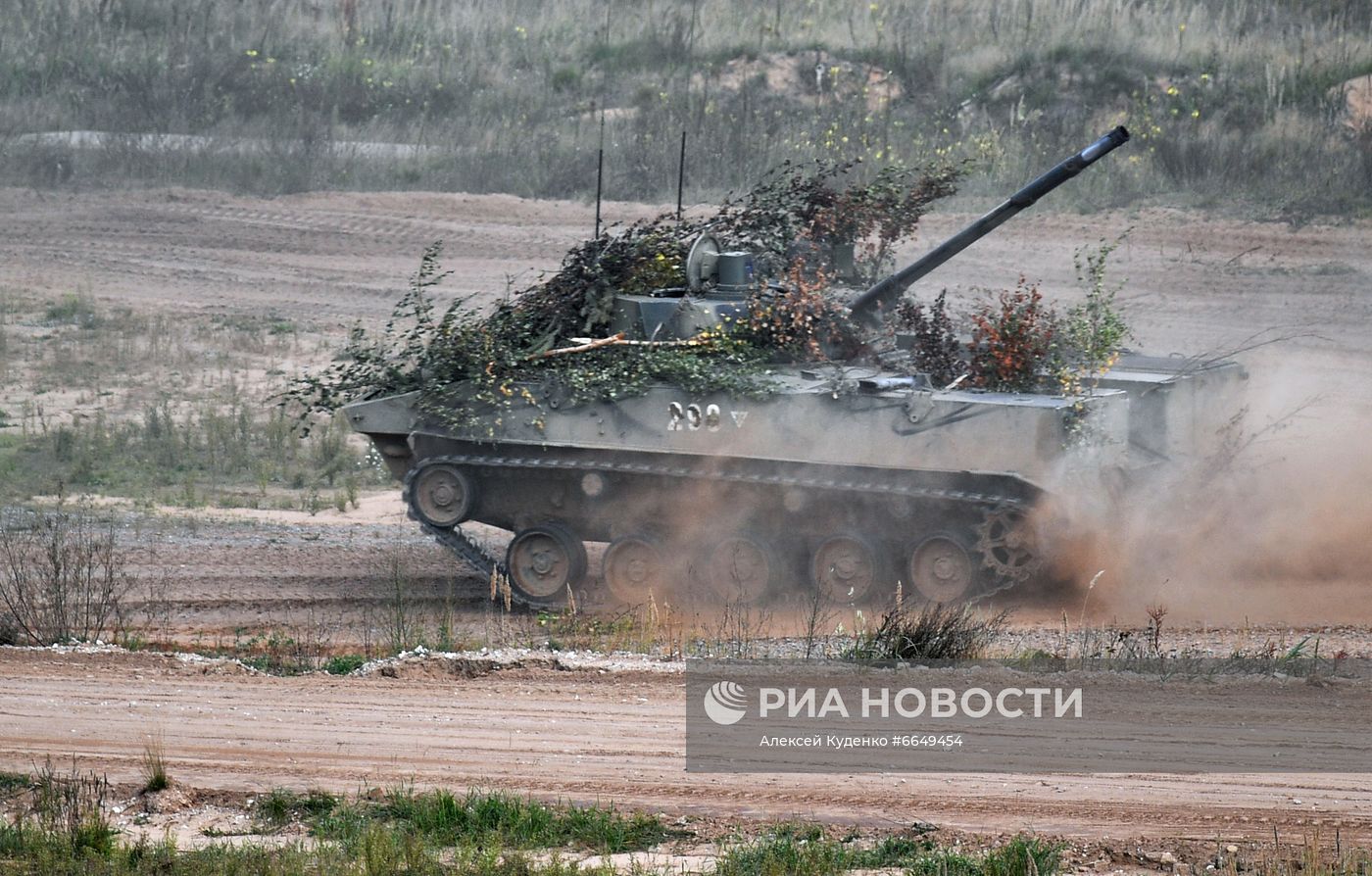 Учения "Запад -2021" в Псковской области