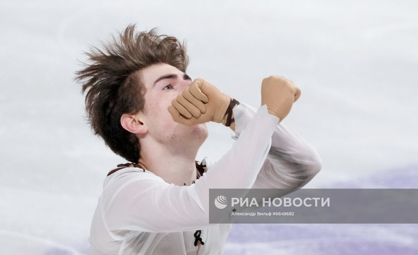 Фигурное катание. Контрольные прокаты. Мужчины. Произвольная программа
