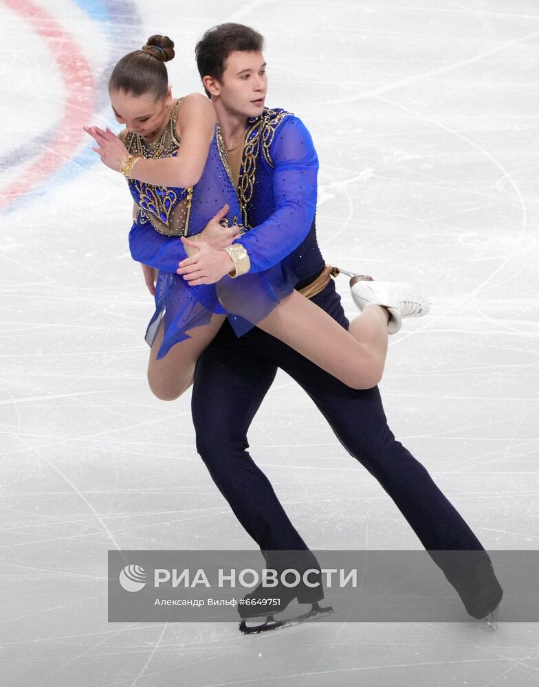Фигурное катание. Контрольные прокаты. Пары. Произвольная программа