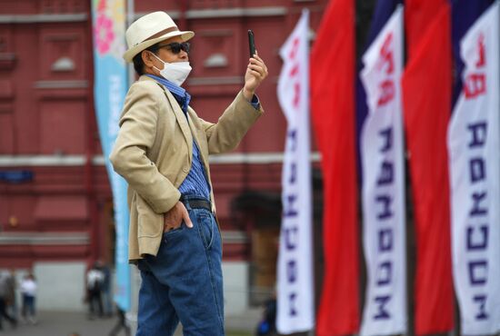 Празднование Дня города в Москве 