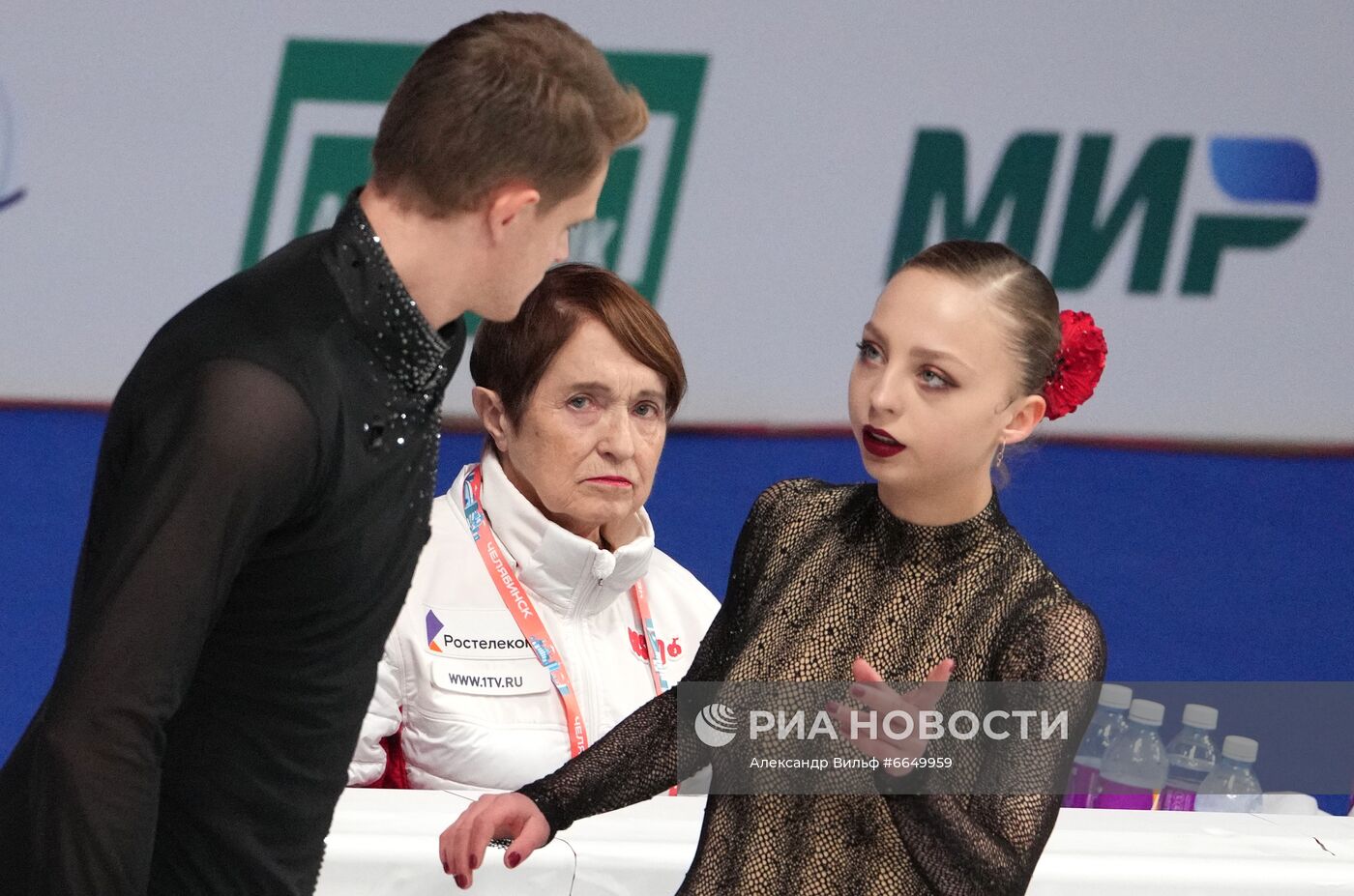 Фигурное катание. Контрольные прокаты. Пары. Произвольная программа